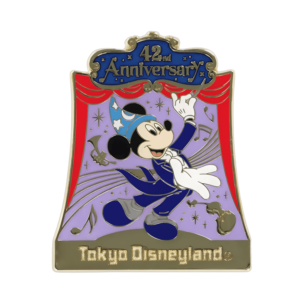 42nd Anniversary Tokyo Disneyland Disney pin