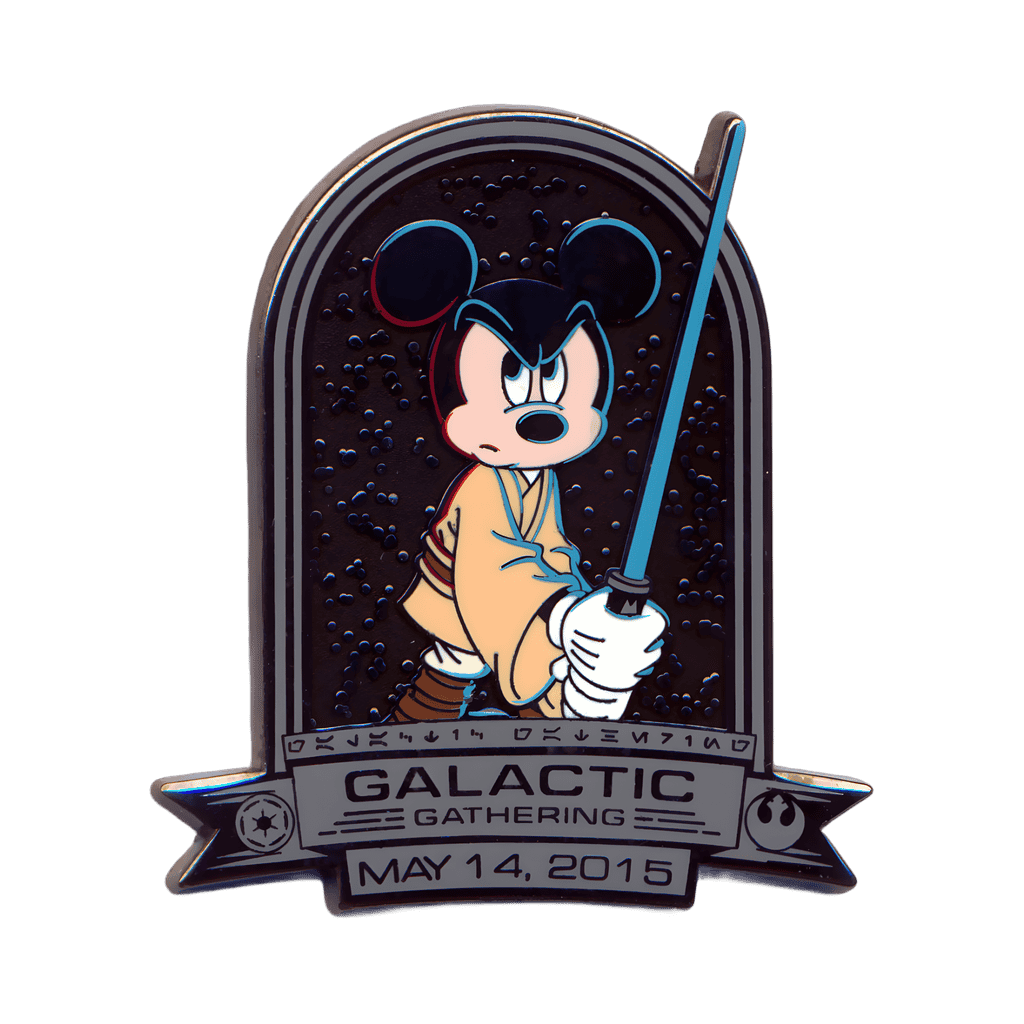 Galactic Gathering - Jedi Mickey Disney pin