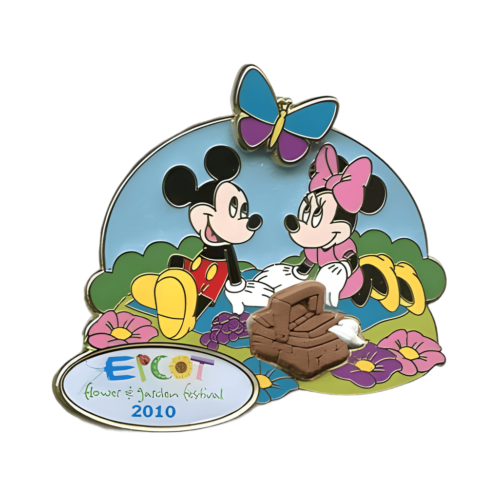 Mickey & Minnie at a picnic Disney pin