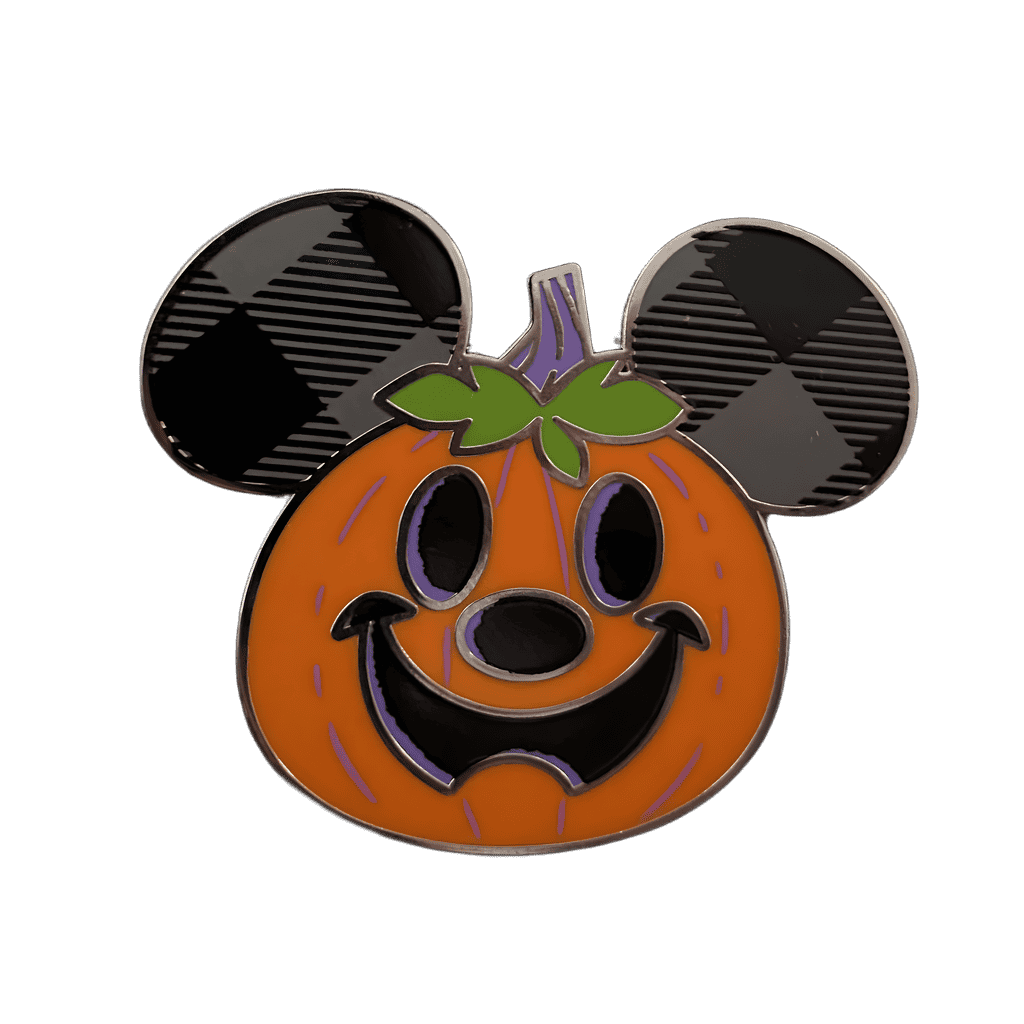 Mickey Ghost and Mickey Pumpkin Icon Pin Set - Mickey Icon Disney pin