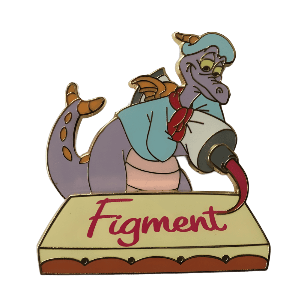 Artist Figment Disney pin