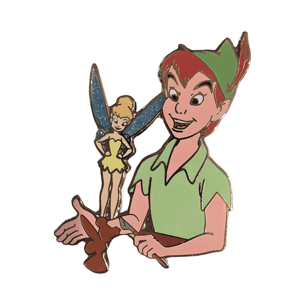 Peter Pan sculpting Tinkerbell Disney pin