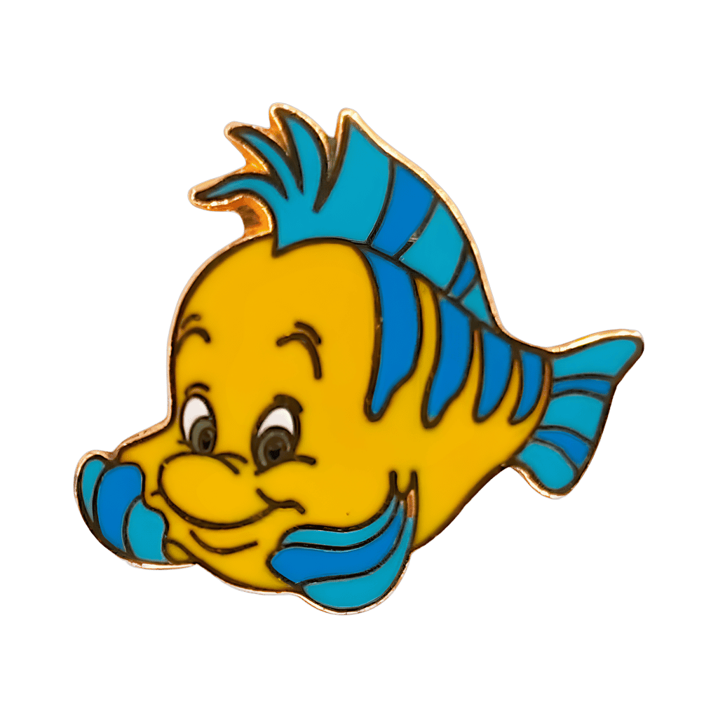 Flounder Disney pin