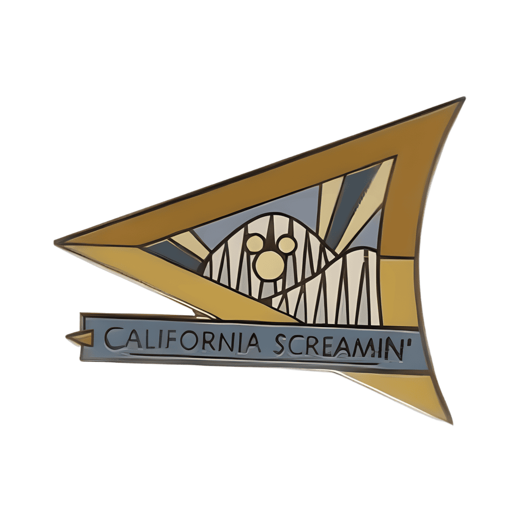 California adventure opening day set, California Screamin’ Disney pin