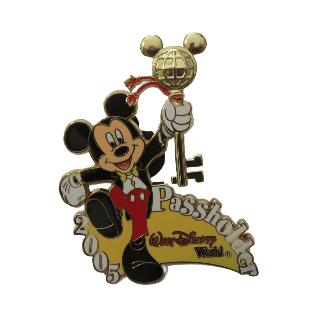 Mickey Mouse with Key Spinner Disney pin