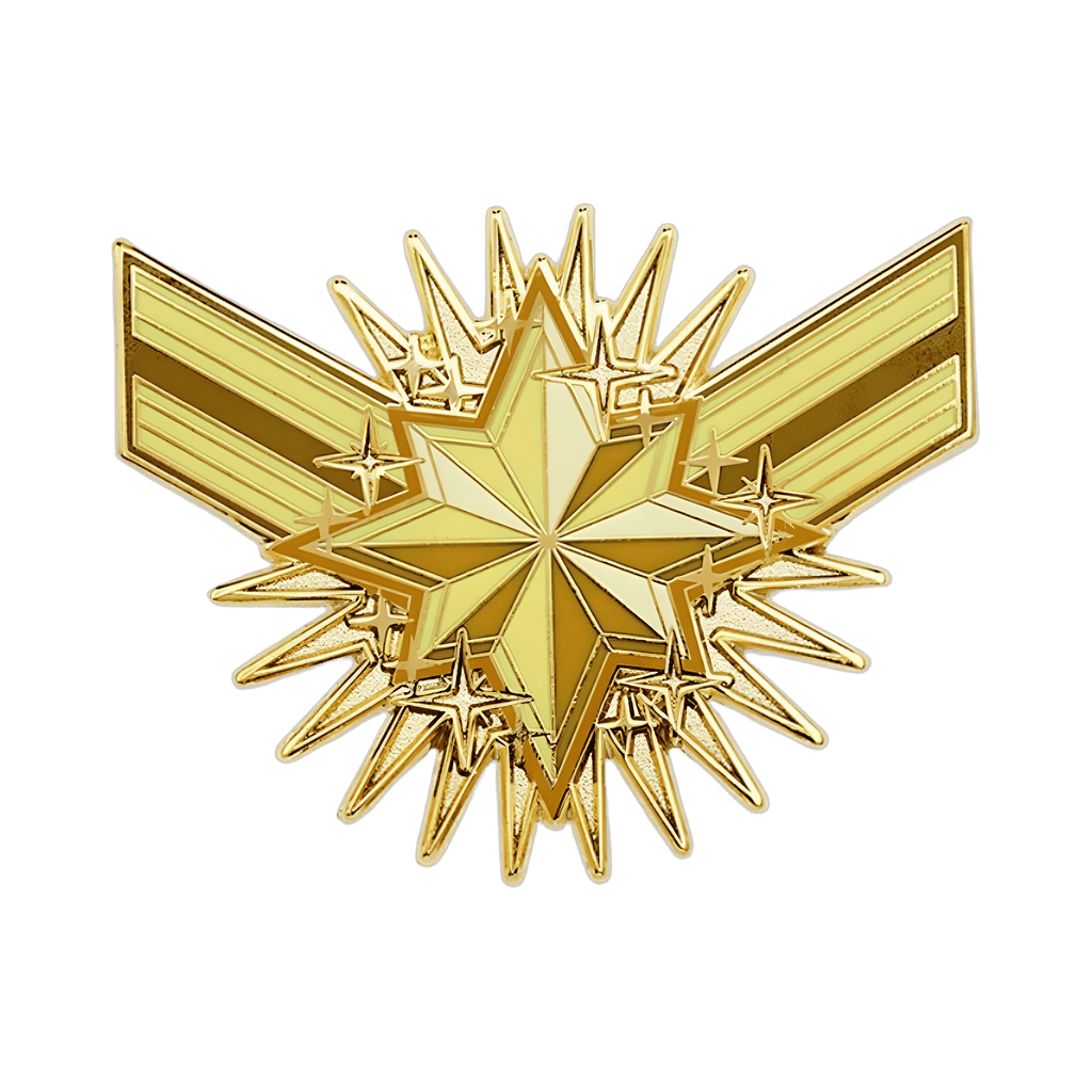 Captain Marvel's Star Disney pin