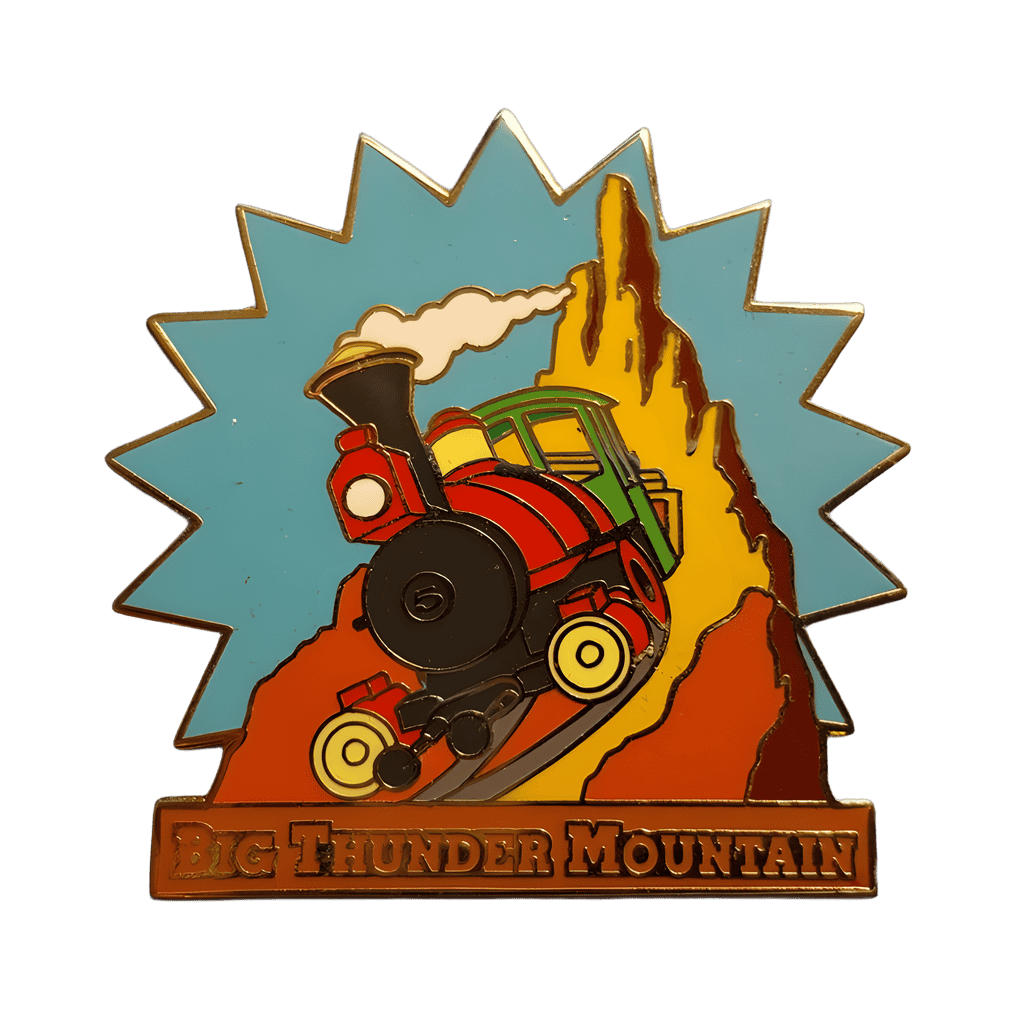 Big Thunder Mountain Railroad Disney pin
