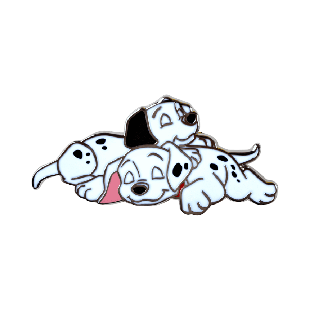 Sleeping Puppies Disney pin