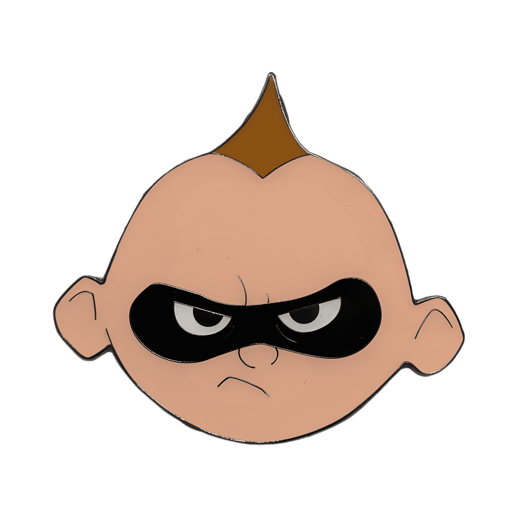 Jack-Jack Angry Face - Incredibles Disney pin