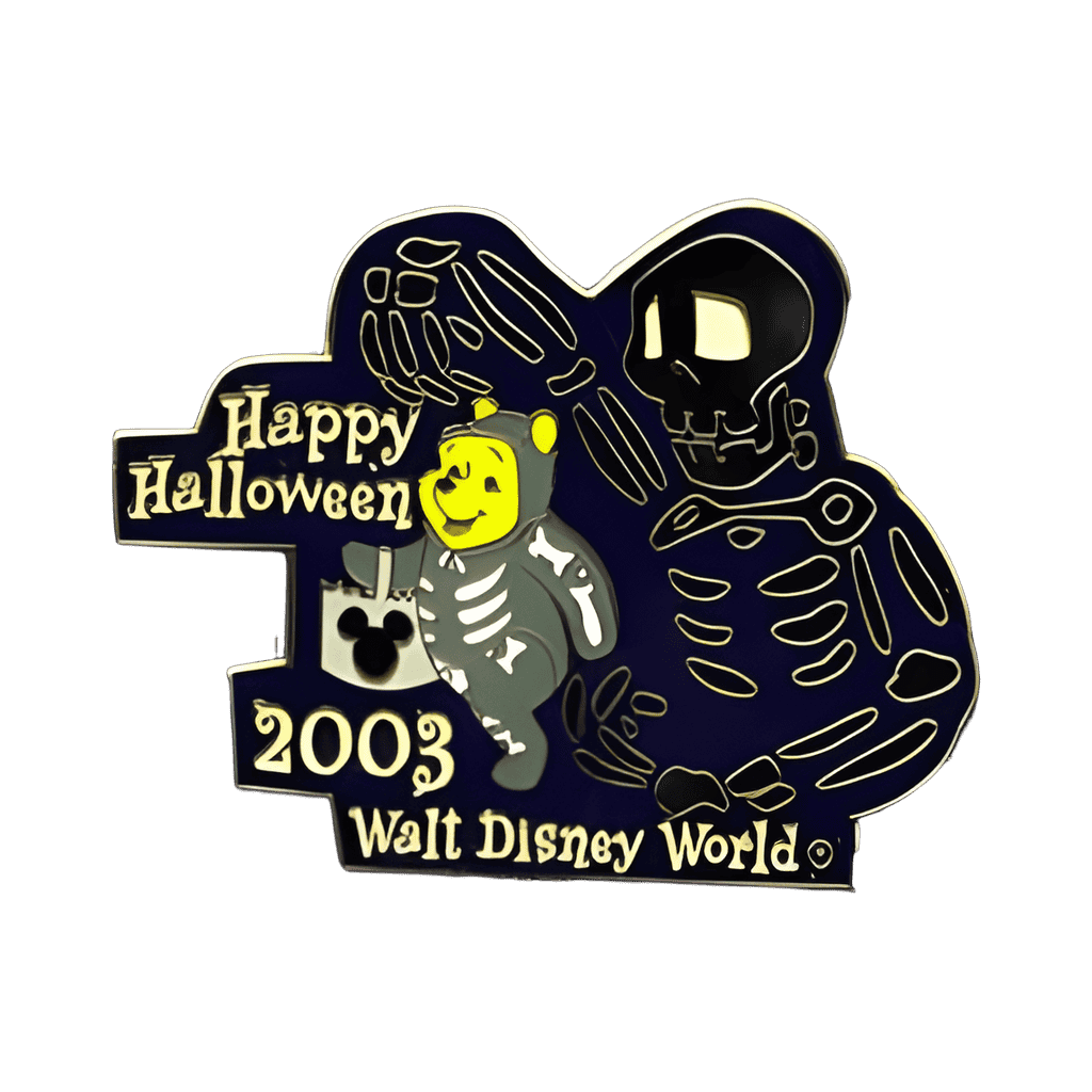 Skeleton Winnie the Pooh Disney pin
