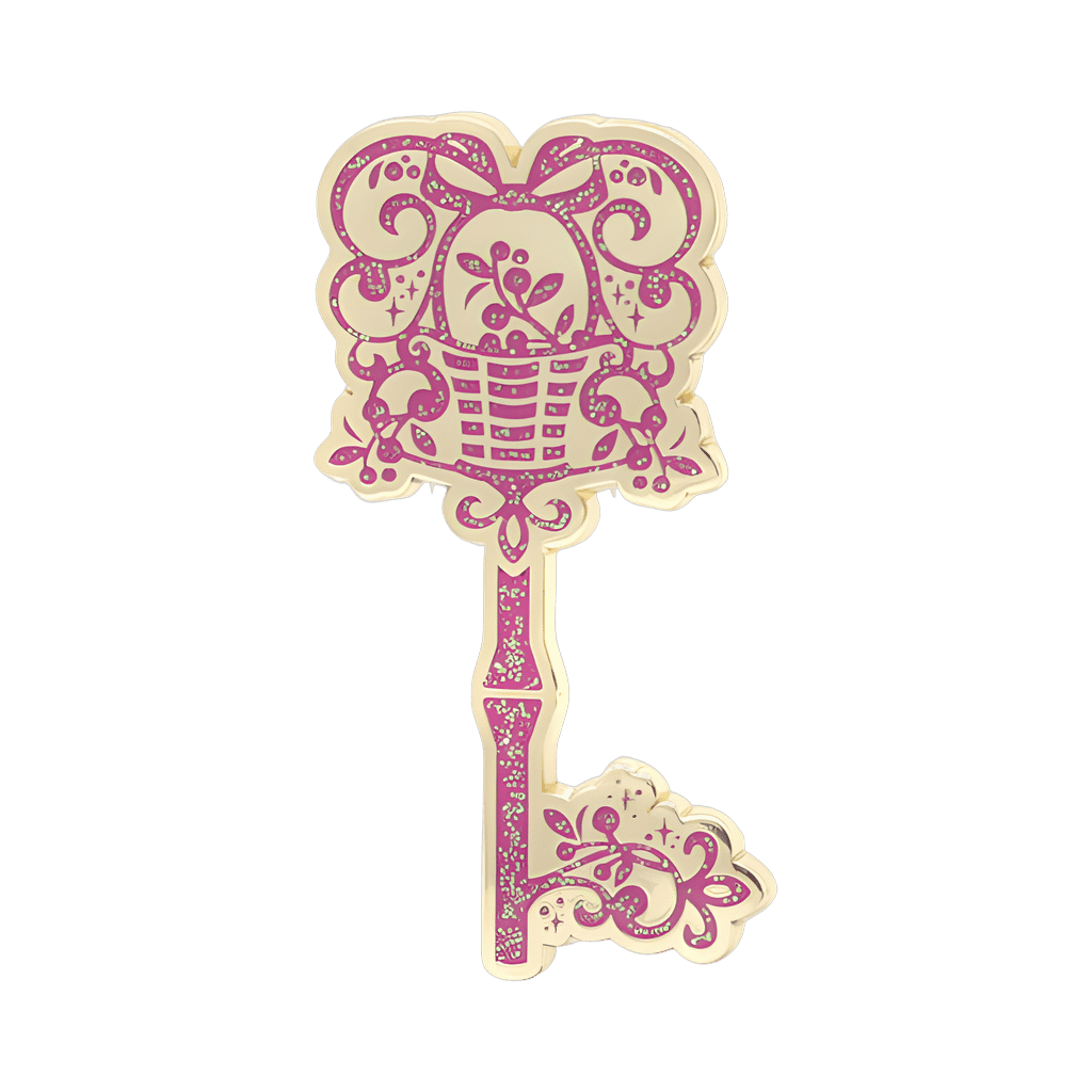 Sleeping Beauty Key Disney pin