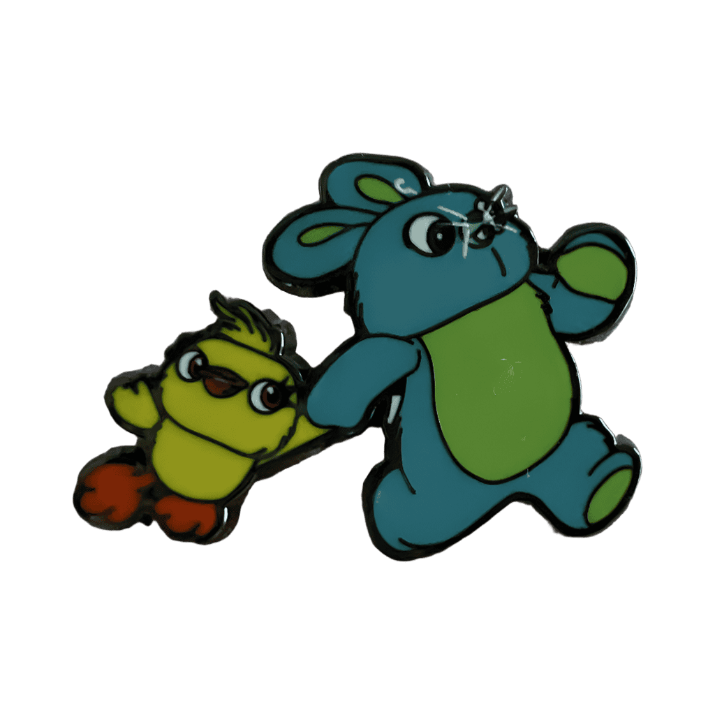 Ducky and Bunny Disney pin