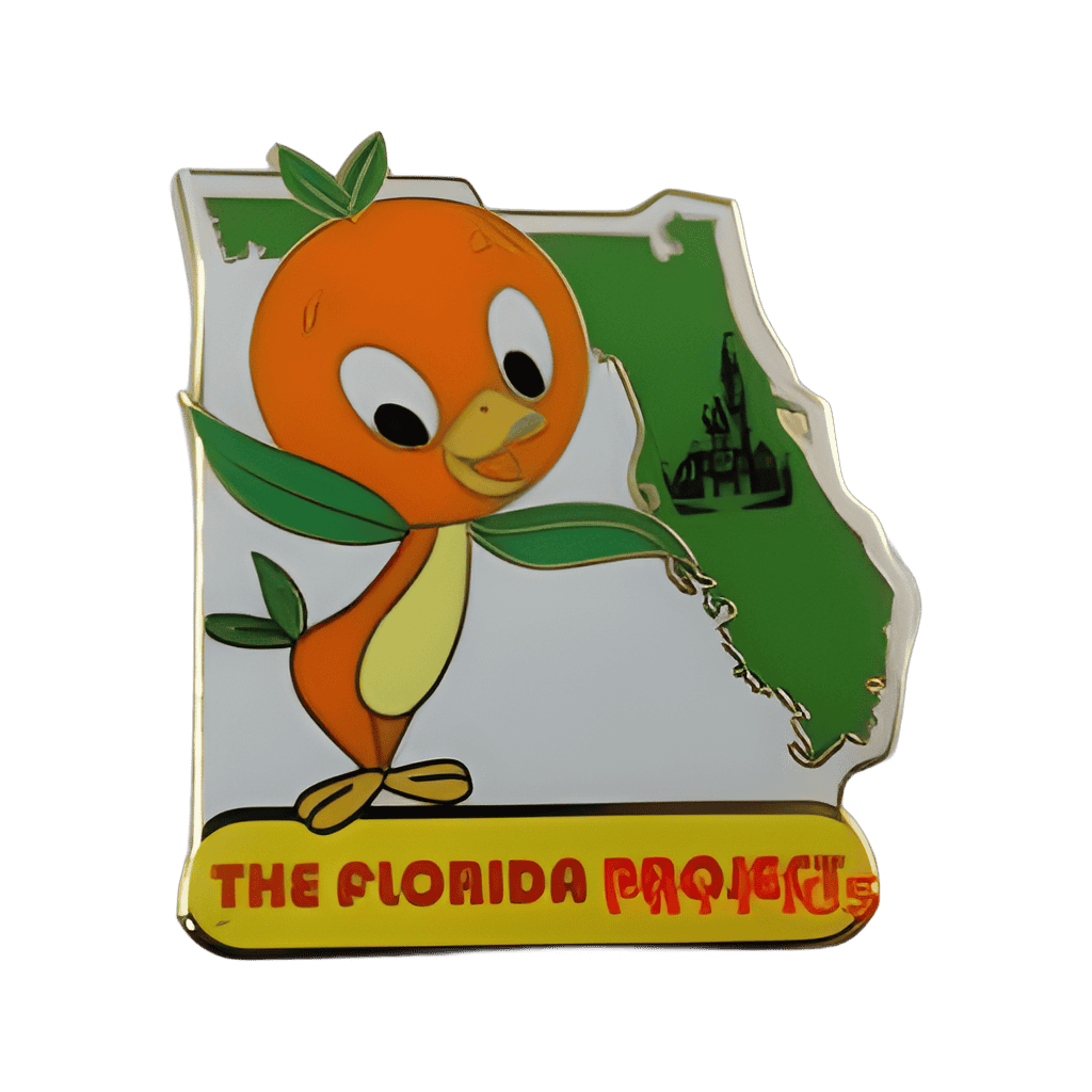 Orange Bird Disney pin