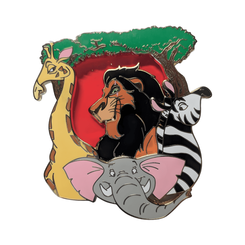 Scar Stained Glass Disney pin