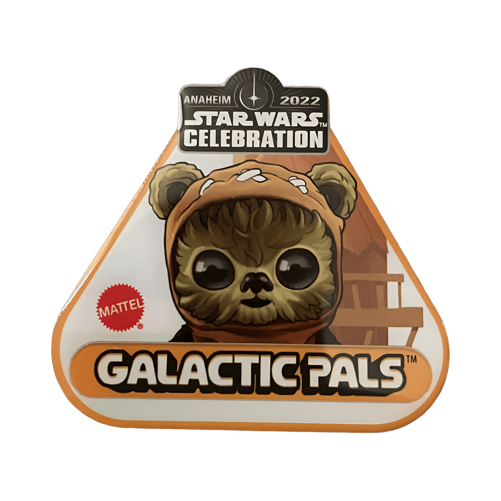 Mattel - Galactic Pals Ewok Exclusive Booth Pin. Disney pin