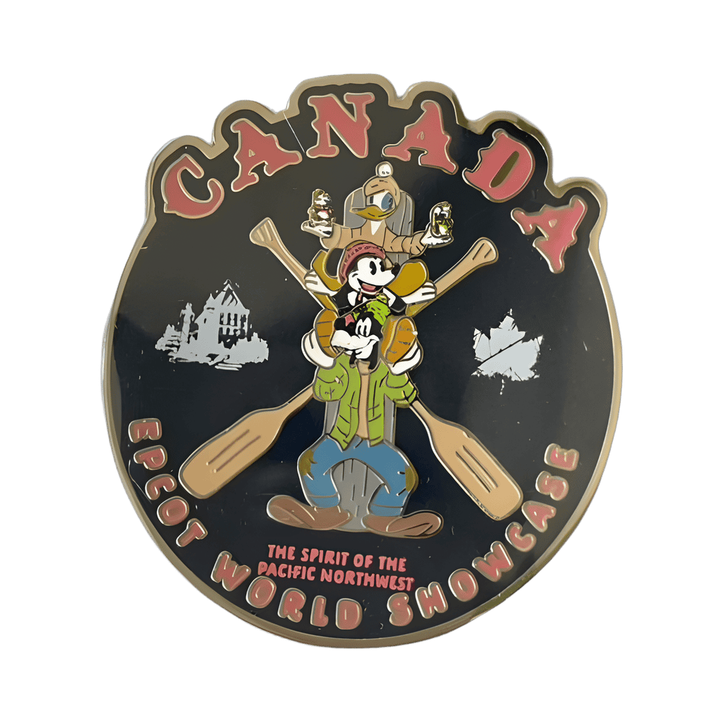 Canada Totem Mickey Donald Goofy Disney pin