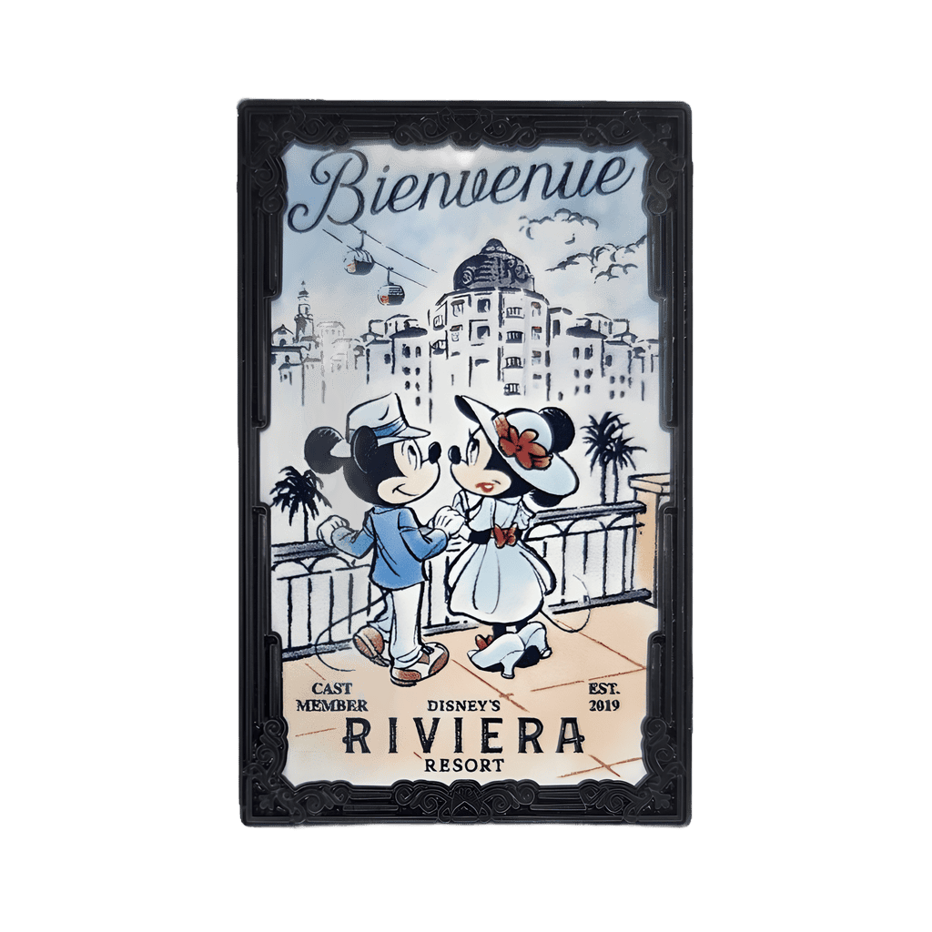 Mickey and Minnie (Bienvenue) Disney pin