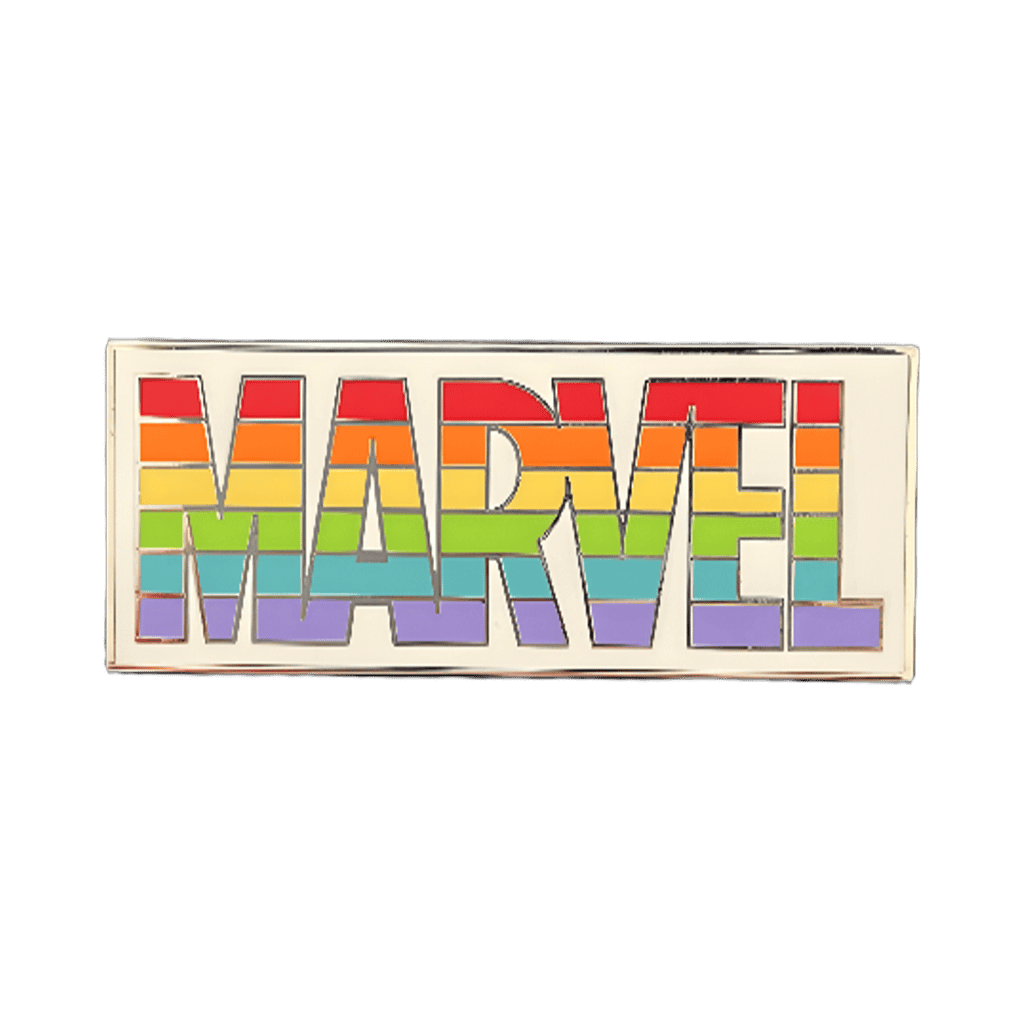 Marvel Logo Pride Disney pin