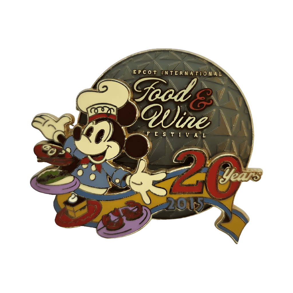 Mickey Celebrating 20 Years Disney pin