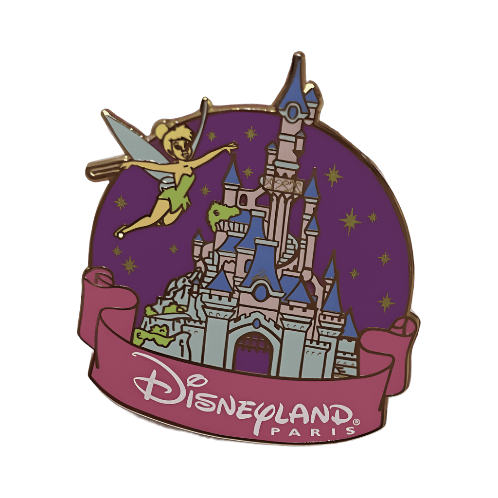 Tinker Bell with Castle Disney pin