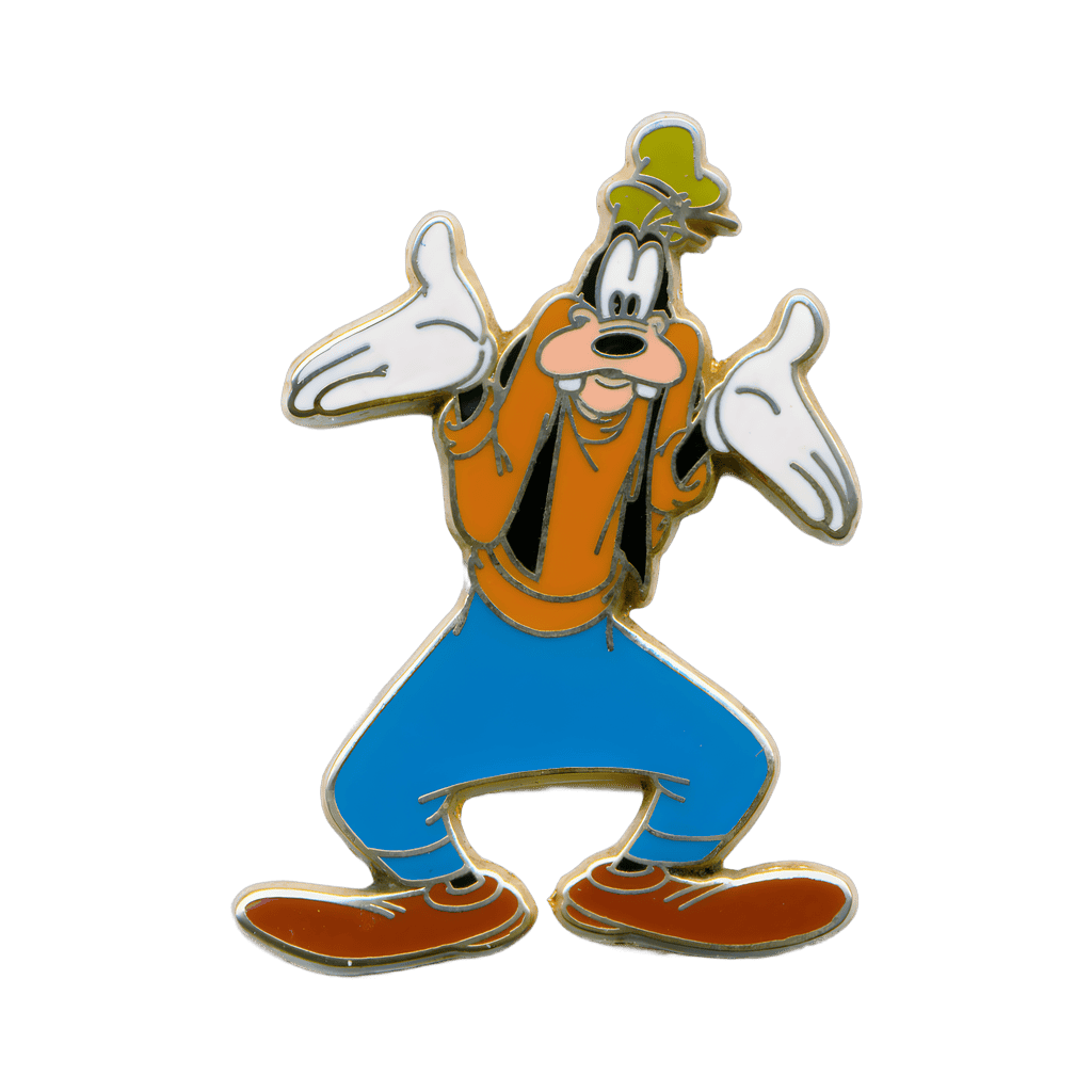 Goofy Shrugging Disney pin