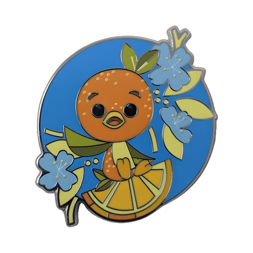 Orange Bird on Orange Slice Disney pin