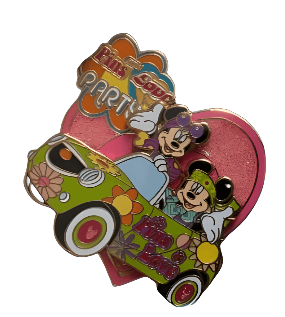 Mickey & Minnie Mouse Disney pin