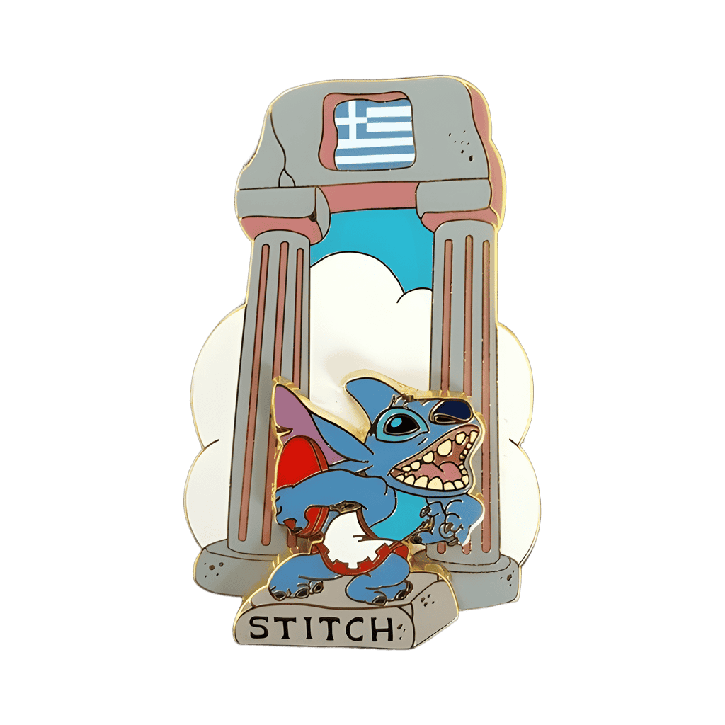 Stitch in Greece #8 Disney pin