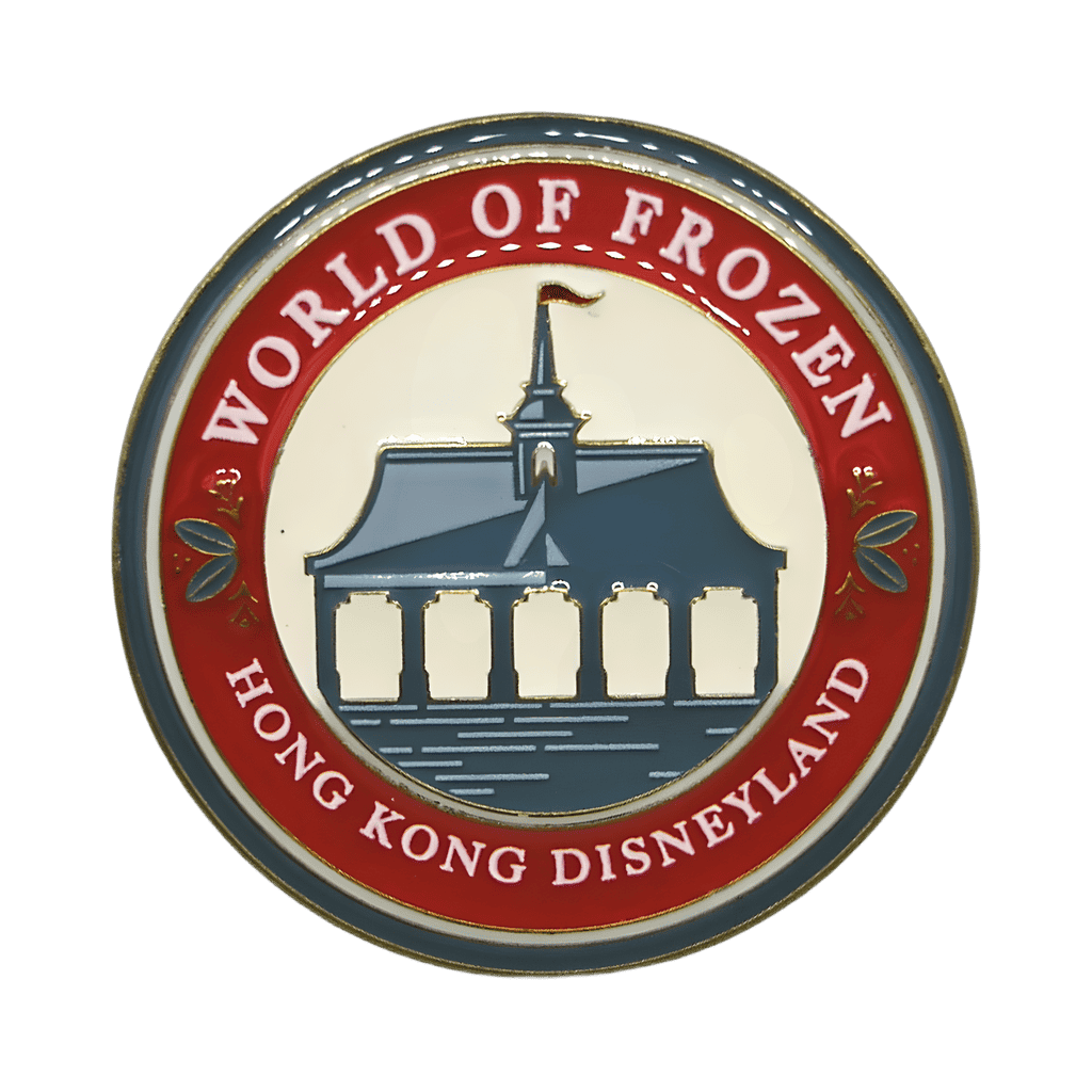 World of Frozen Logo Disney pin