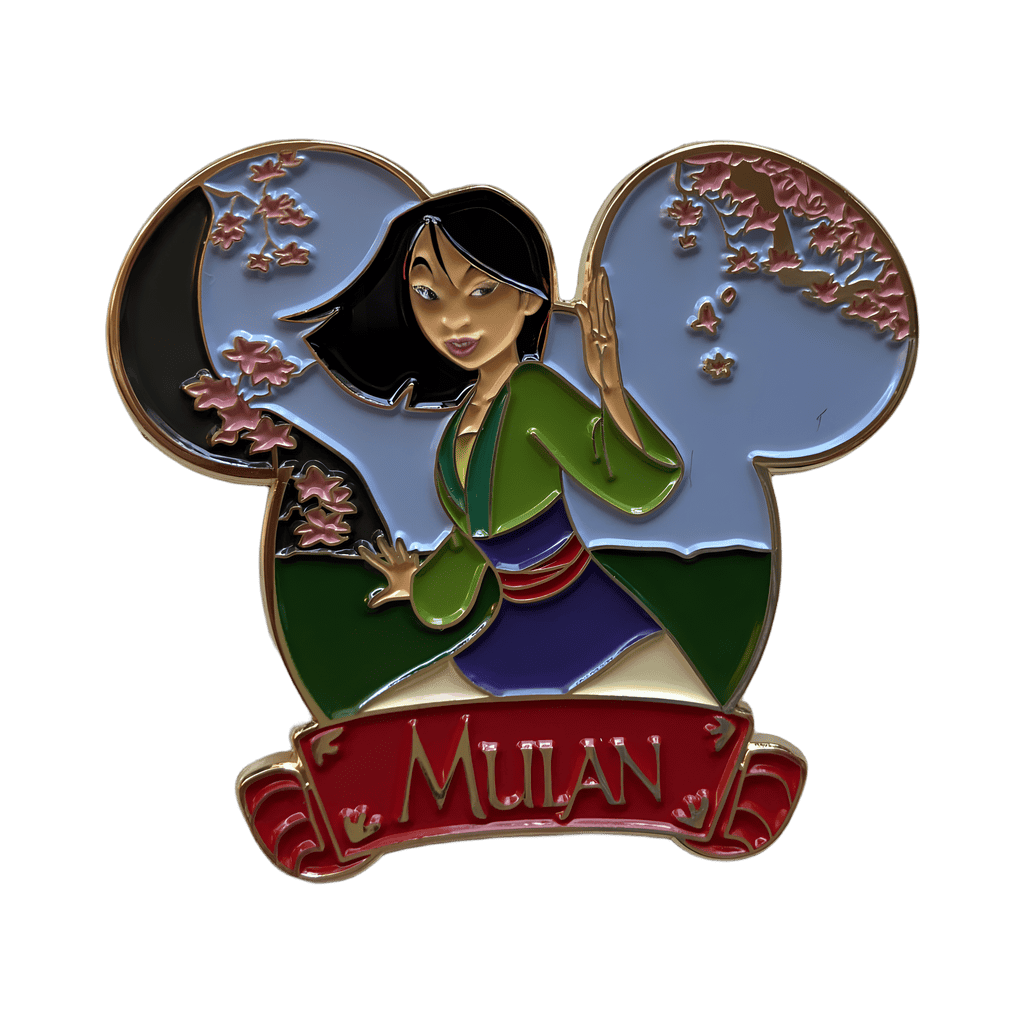 The Bradford Exchange - Heroes & Villains - Mulan Disney pin