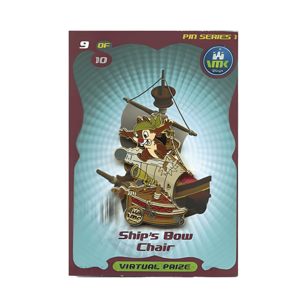 Ship's Bow Chair - Dale Disney pin