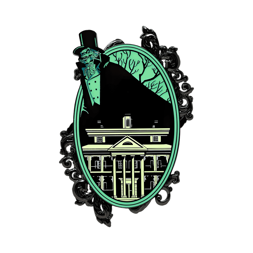 Hatbox Ghost - Haunted Mansion - Glow in the Dark - Super Jumbo Disney pin