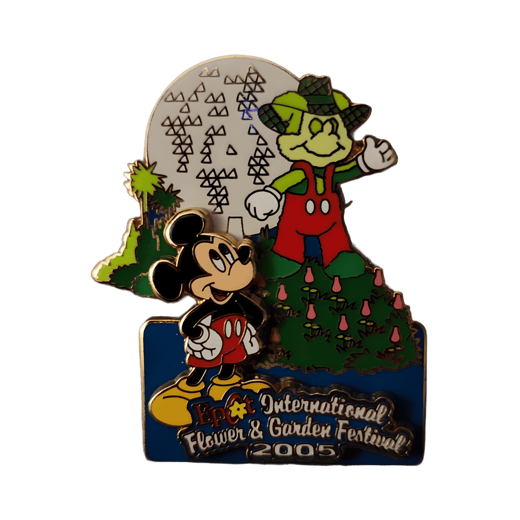 Epcot International Flower & Garden Festival 2005 Mickey Disney pin