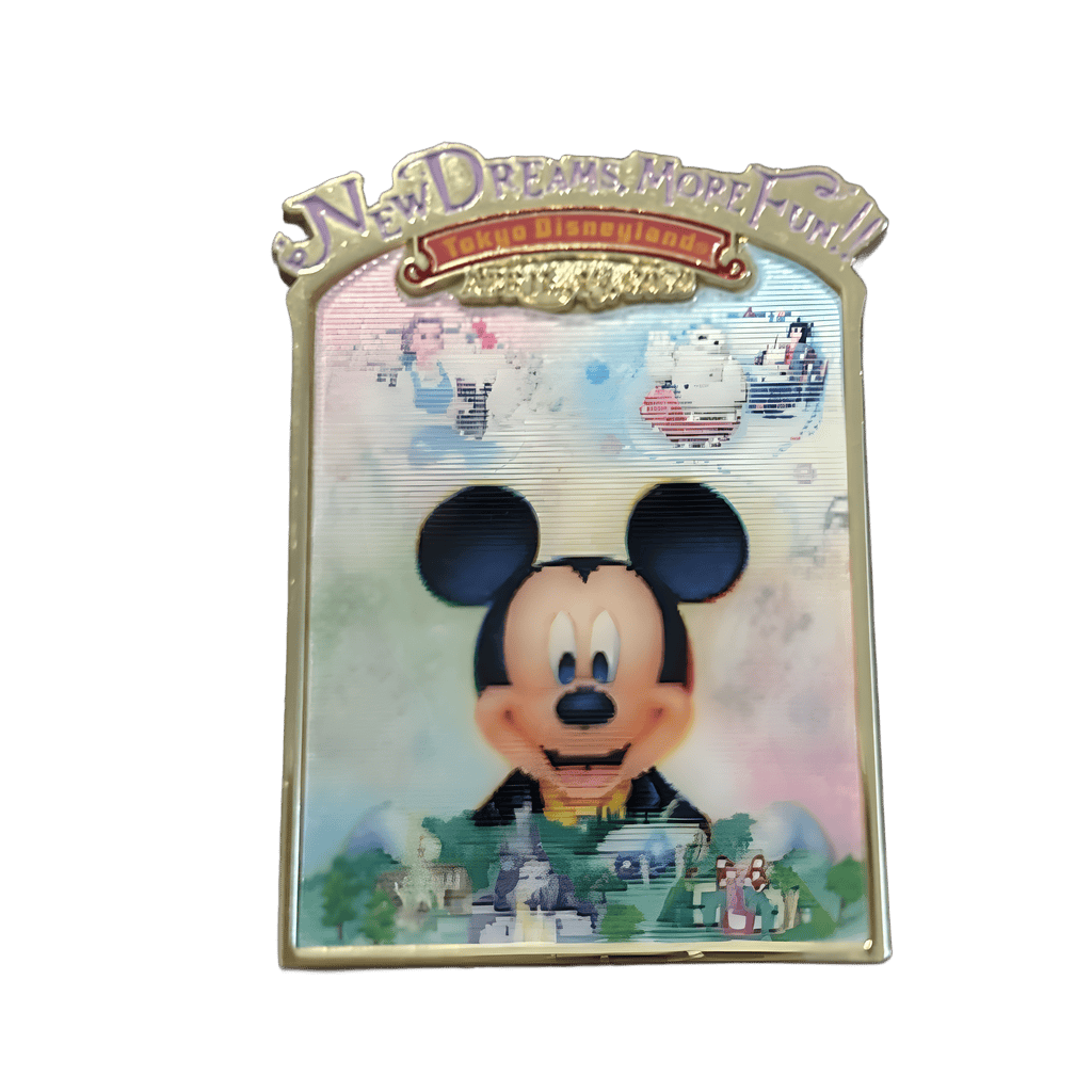 New Dreams, More Fun!! - Mickey Lenticular Disney pin