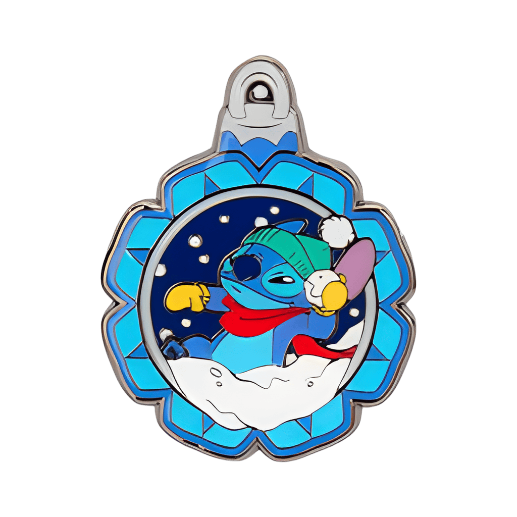 Stitch w/ Snowball Disney pin
