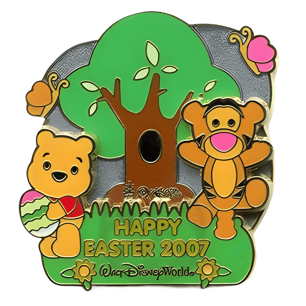 Pooh and Tigger Disney pin