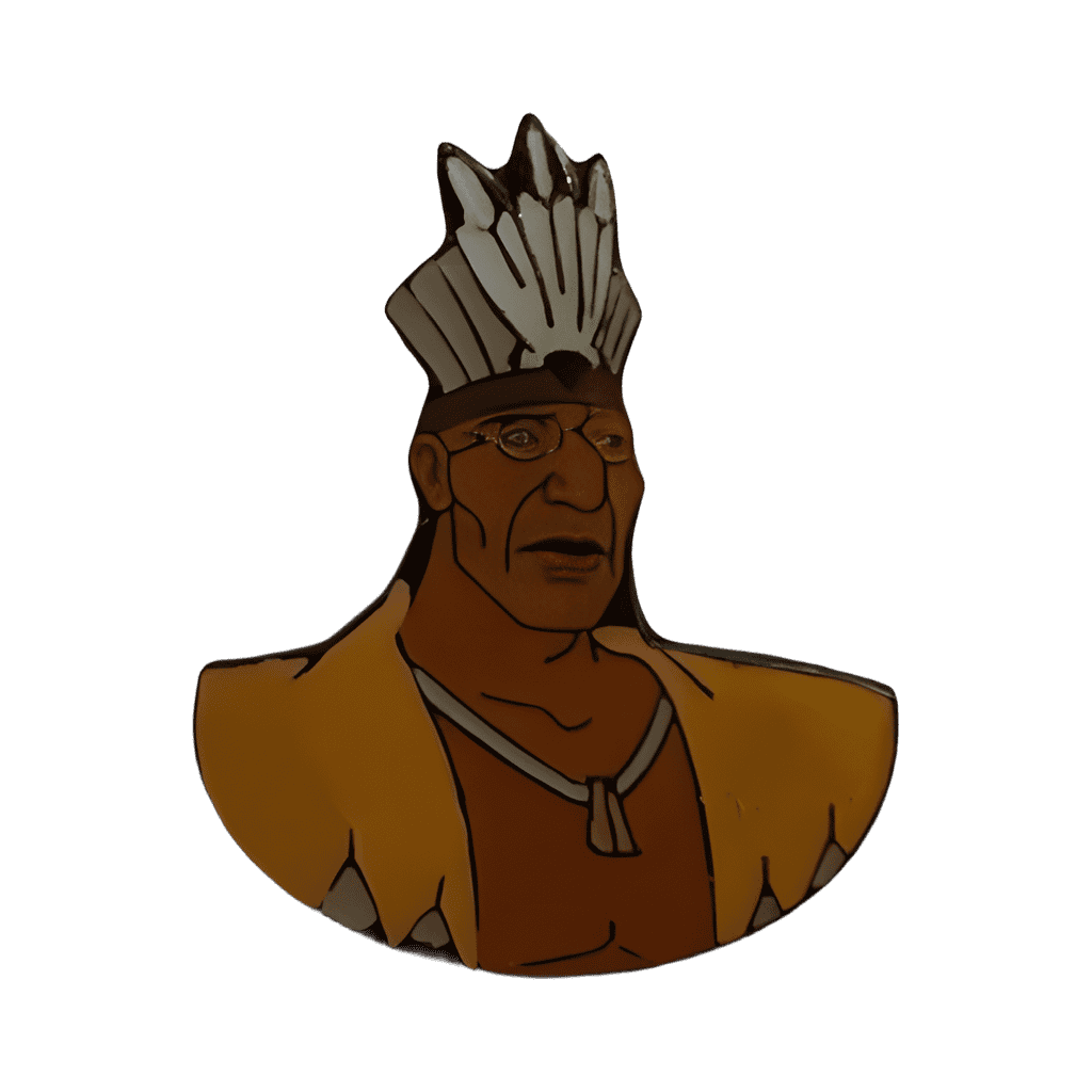 Chief Powhatan Disney pin