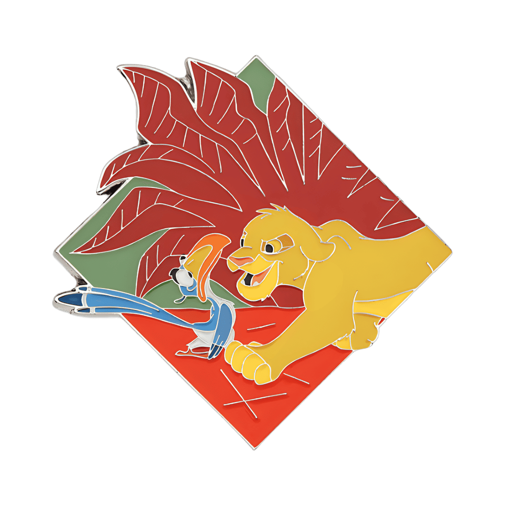 Simba with Zazu Disney pin