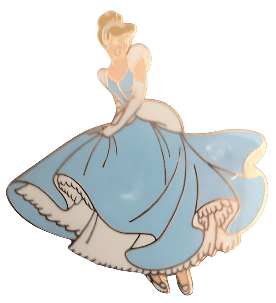 Cinderella dancing Disney pin