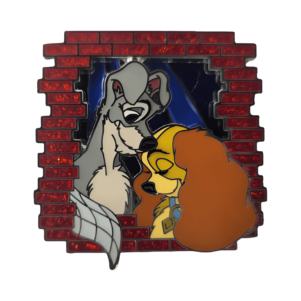 Lady and Tramp Disney pin