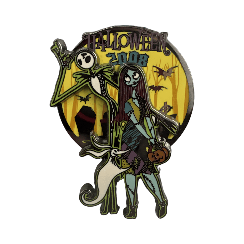 Jack, Sally, and zero Disney pin