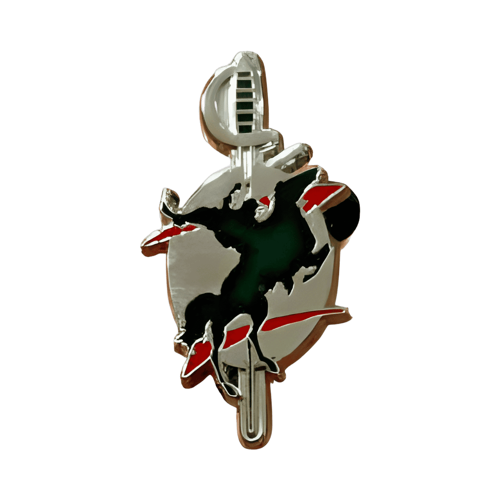 Zorro Rearing Horse and Sword Disney pin