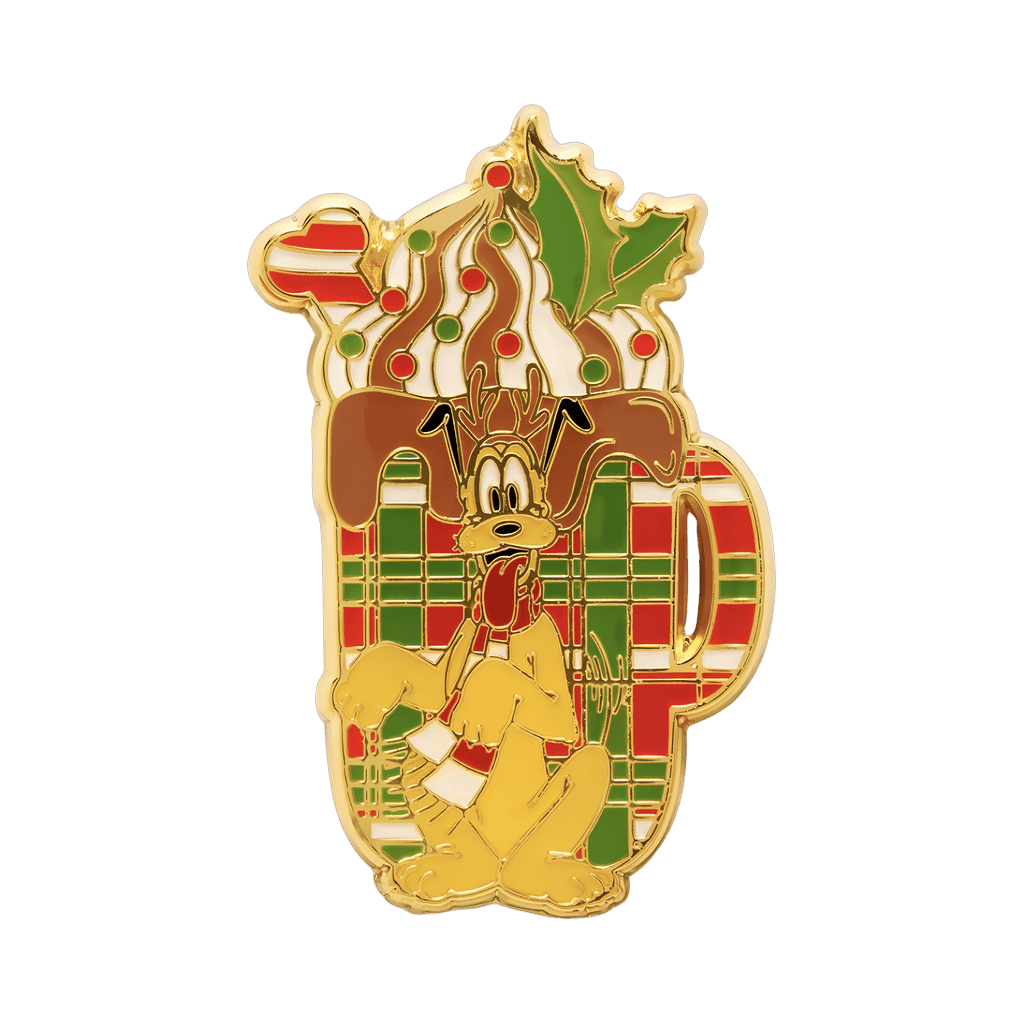 Pluto Mocha Disney pin