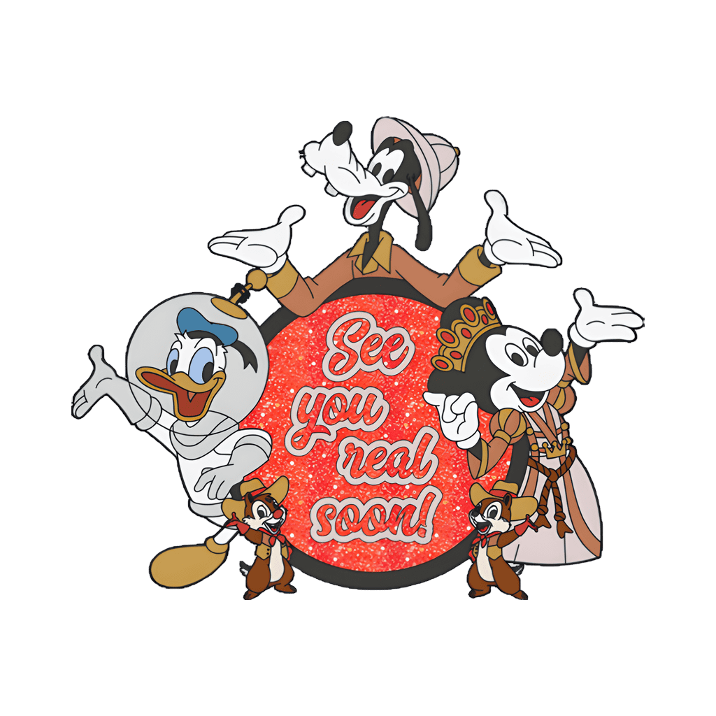 Exit / Thank You Gift — See You Real Soon! Disney pin