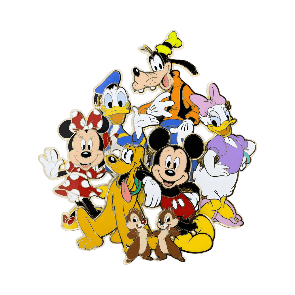Mickey and Friends Cluster Disney pin
