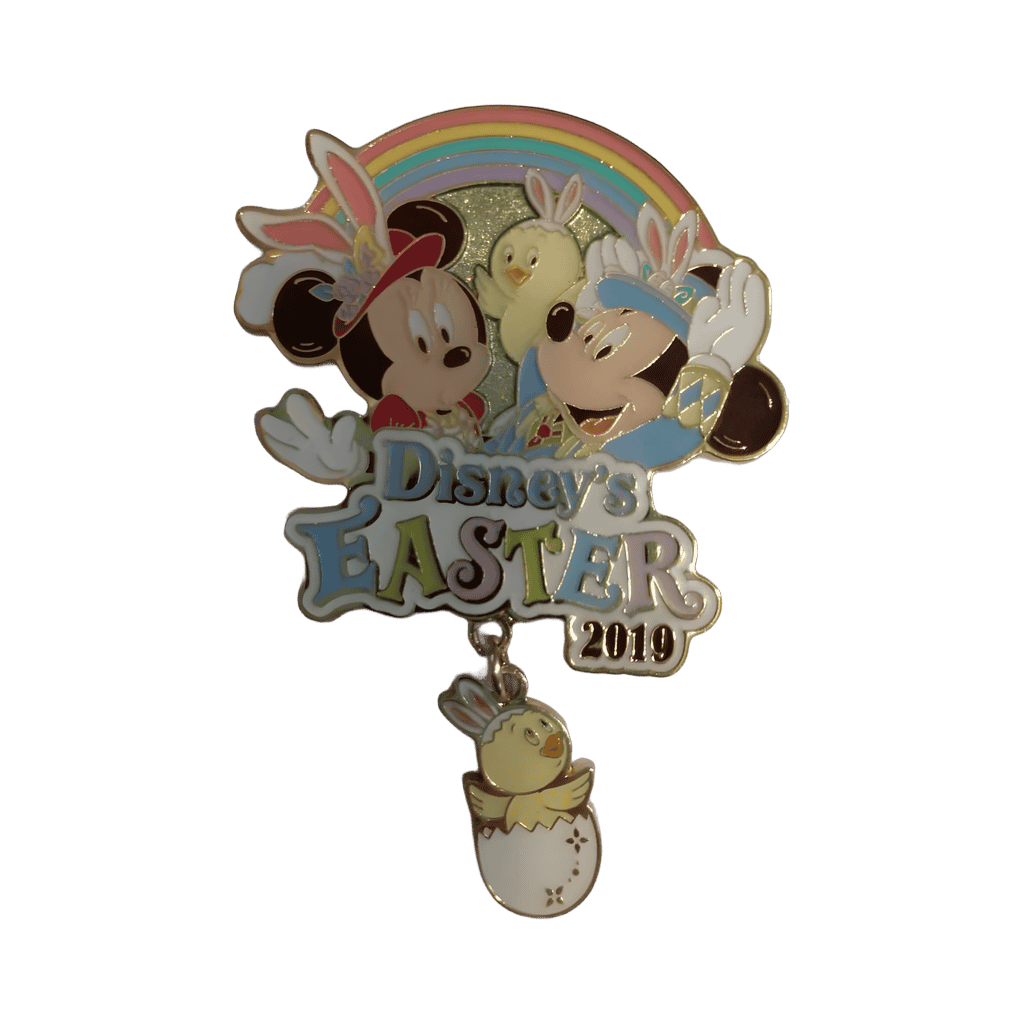 Mickey and Minnie Mouse Disney pin