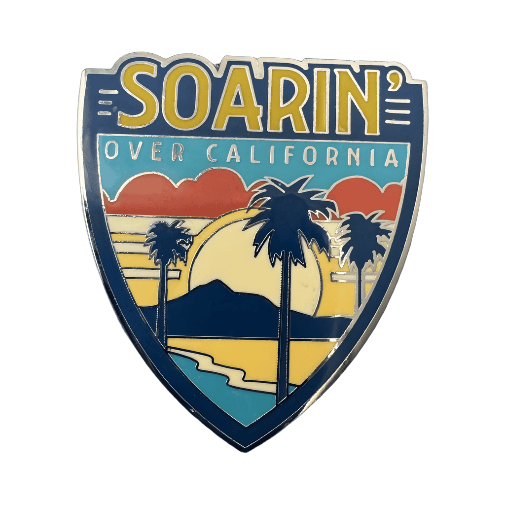 Mickey and Minnie Travel - Soarin’ Over California Disney pin