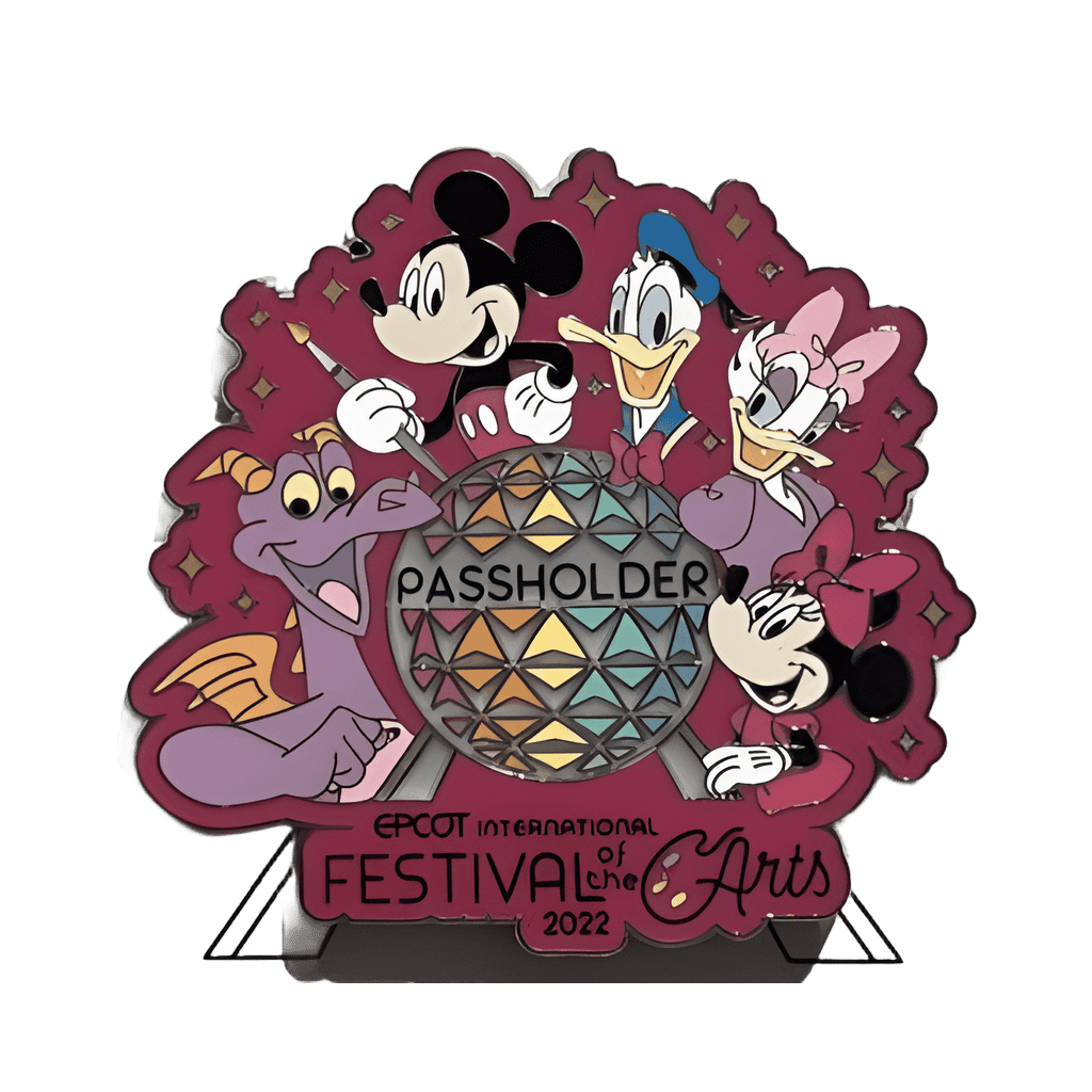 Fab Four and Figment Annual Passholder Exclusive Disney pin