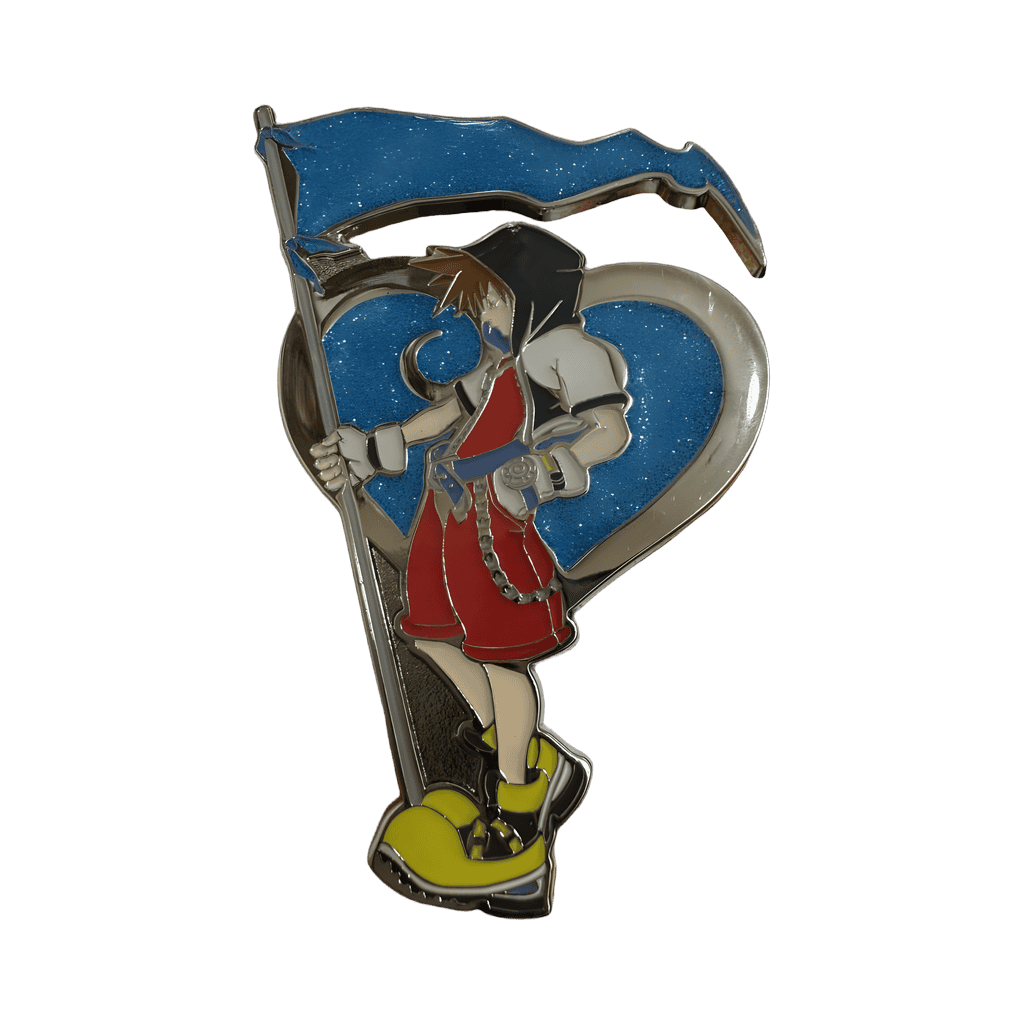 Kingdom Hearts Sora with Flag Disney pin