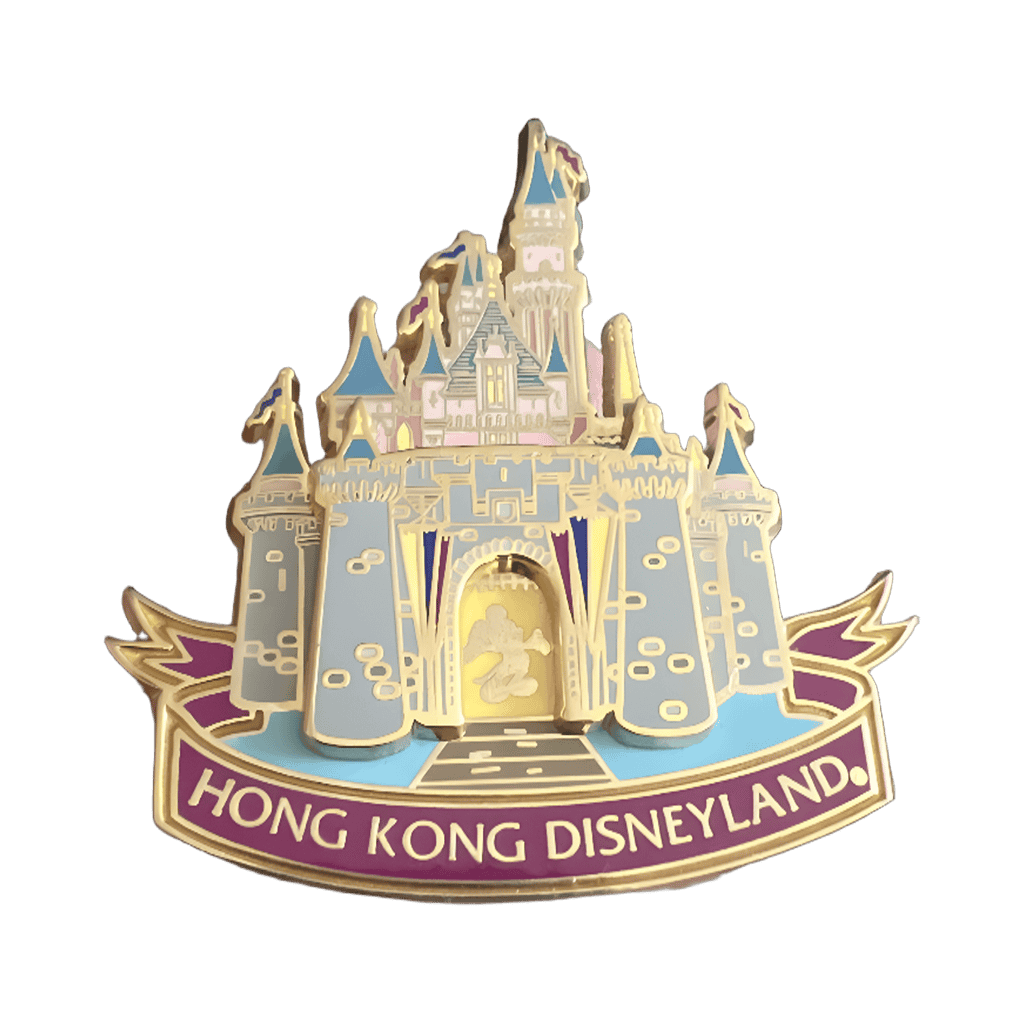 Hong Kong Castle Disney pin